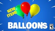 The Fortnite Balloons